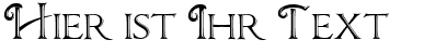 Ihre Vorschau von der Schriftart Chocolate Box Decorative