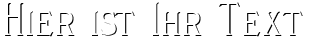 Ihre Vorschau von der Schriftart Cleaver's Juvenia Embossed