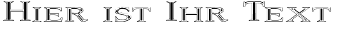 Ihre Vorschau von der Schriftart Coltaine No 1