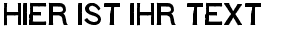 Ihre Vorschau von der Schriftart Sthr Numbers