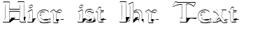 Ihre Vorschau von der Schriftart Grantham Shadow