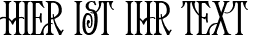 Ihre Vorschau von der Schriftart Helena