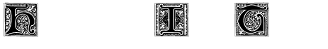 Ihre Vorschau von der Schriftart Medieval Victoriana 2