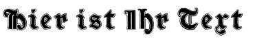 Ihre Vorschau von der Schriftart Minim Outline