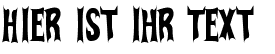Ihre Vorschau von der Schriftart Batfont