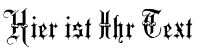 Ihre Vorschau von der Schriftart Minster 3