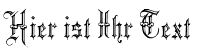 Ihre Vorschau von der Schriftart Minster 5