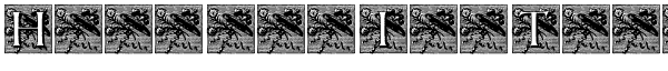 Ihre Vorschau von der Schriftart Pompadour Initials