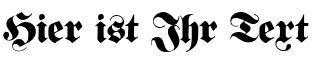 Ihre Vorschau von der Schriftart Proclamate