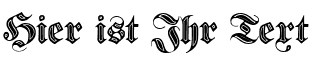 Ihre Vorschau von der Schriftart Proclamate Incised