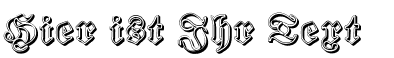 Ihre Vorschau von der Schriftart Proclamate Ribbon