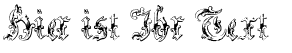 Ihre Vorschau von der Schriftart Strelsau