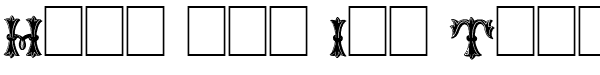 Ihre Vorschau von der Schriftart Trefoil Capitals