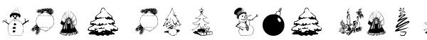 Ihre Vorschau von der Schriftart WM Christmas 3