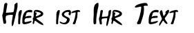 Ihre Vorschau von der Schriftart Xoxoxa