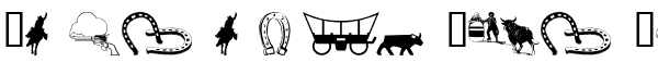 Ihre Vorschau von der Schriftart WM Western 1