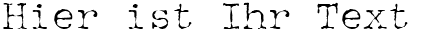 Ihre Vorschau von der Schriftart McGarey