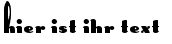 Ihre Vorschau von der Schriftart Rabbit Ears