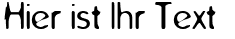 Ihre Vorschau von der Schriftart Tarnished Halo