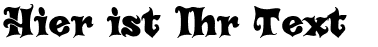 Ihre Vorschau von der Schriftart Carousel