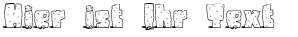 Ihre Vorschau von der Schriftart Pebbles