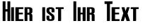 Ihre Vorschau von der Schriftart Anderson Supercar
