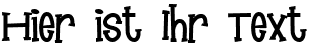 Ihre Vorschau von der Schriftart Mandingo