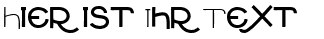 Ihre Vorschau von der Schriftart VTKS Clean