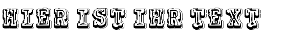 Ihre Vorschau von der Schriftart VTKS Colagem