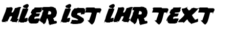 Ihre Vorschau von der Schriftart Vtks Lemon Drop