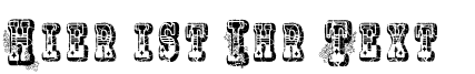 Ihre Vorschau von der Schriftart VTKS No Name