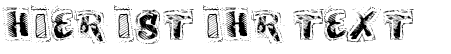 Ihre Vorschau von der Schriftart VTKS Scrubbled