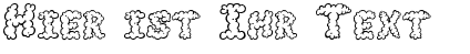 Ihre Vorschau von der Schriftart Alpha Smoke