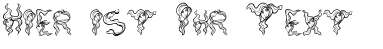Ihre Vorschau von der Schriftart Alpha Woman Hair