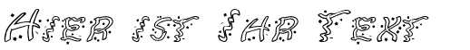 Ihre Vorschau von der Schriftart Ruban Extravaganza
