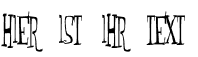 Ihre Vorschau von der Schriftart Monsterfreak