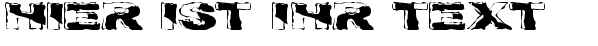 Ihre Vorschau von der Schriftart Crackaddict