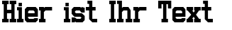 Ihre Vorschau von der Schriftart Staubach