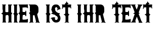 Ihre Vorschau von der Schriftart NCreactivo 2008
