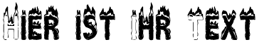 Ihre Vorschau von der Schriftart Plastic Explosive