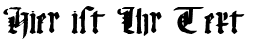 Ihre Vorschau von der Schriftart Monky Business