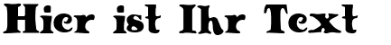 Ihre Vorschau von der Schriftart Knuffig