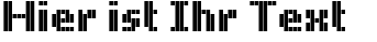 Ihre Vorschau von der Schriftart Mobile Font