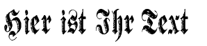 Ihre Vorschau von der Schriftart Made