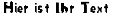 Ihre Vorschau von der Schriftart Pixel Noise
