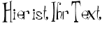 Ihre Vorschau von der Schriftart Rilo