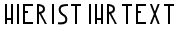 Ihre Vorschau von der Schriftart Woomble
