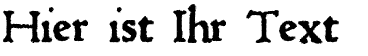 Ihre Vorschau von der Schriftart 1470 Jenson