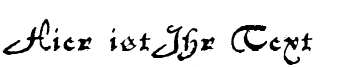 Ihre Vorschau von der Schriftart 1742Frenchcivilite