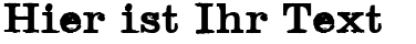 Ihre Vorschau von der Schriftart Black Widow
